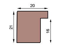 A229 White Moulding from Wessex Pictures