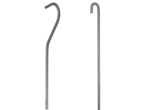 Shaped Zinc Down Rods