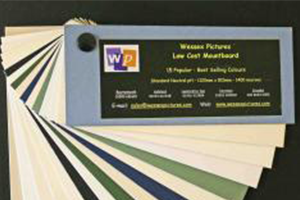 Competetive low cost mountboards at Wessex Pictures